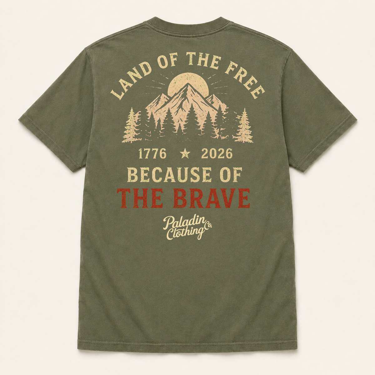 Land of the Free Heavyweight Tee