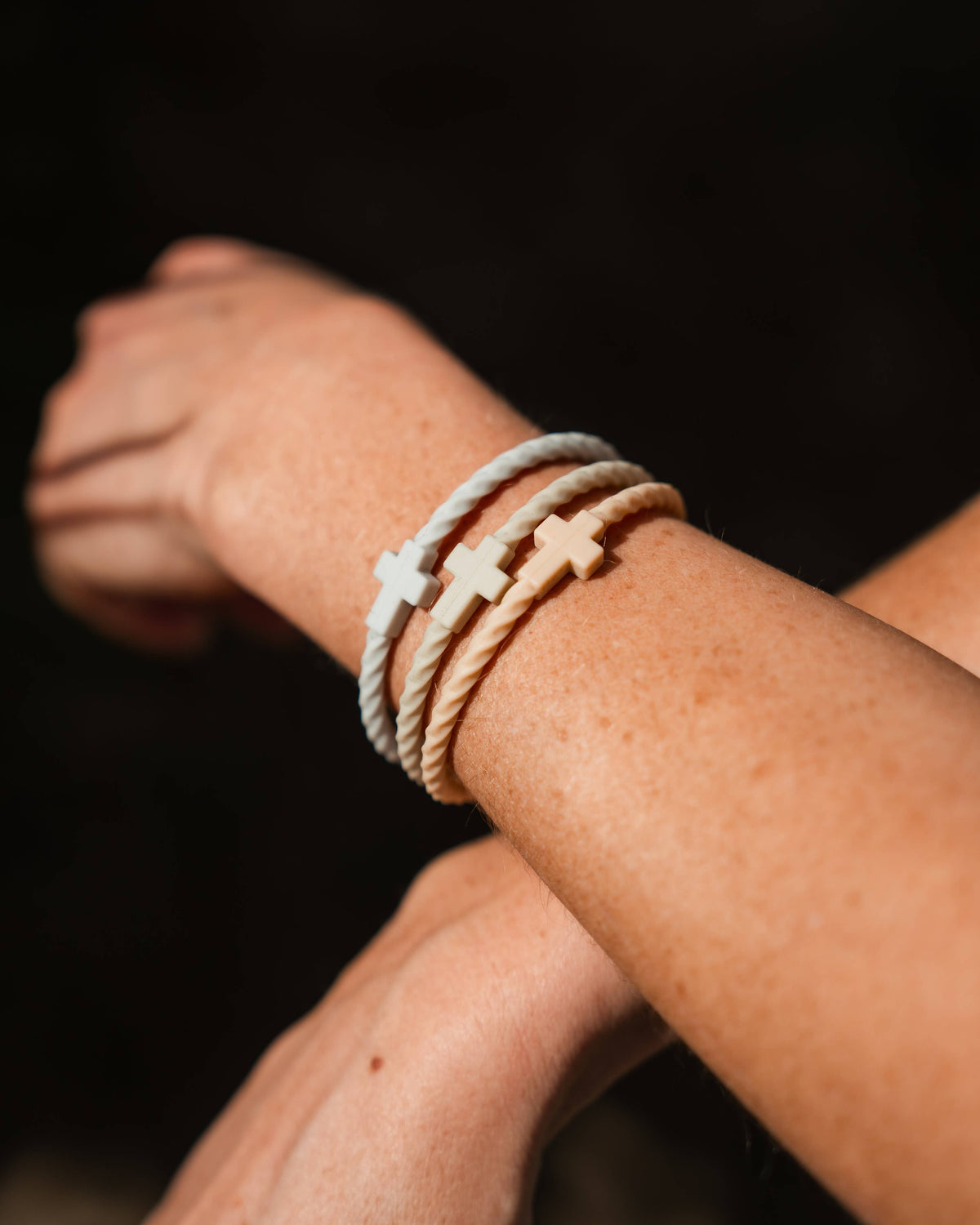 Infinity Cross Bracelets - Neutral
