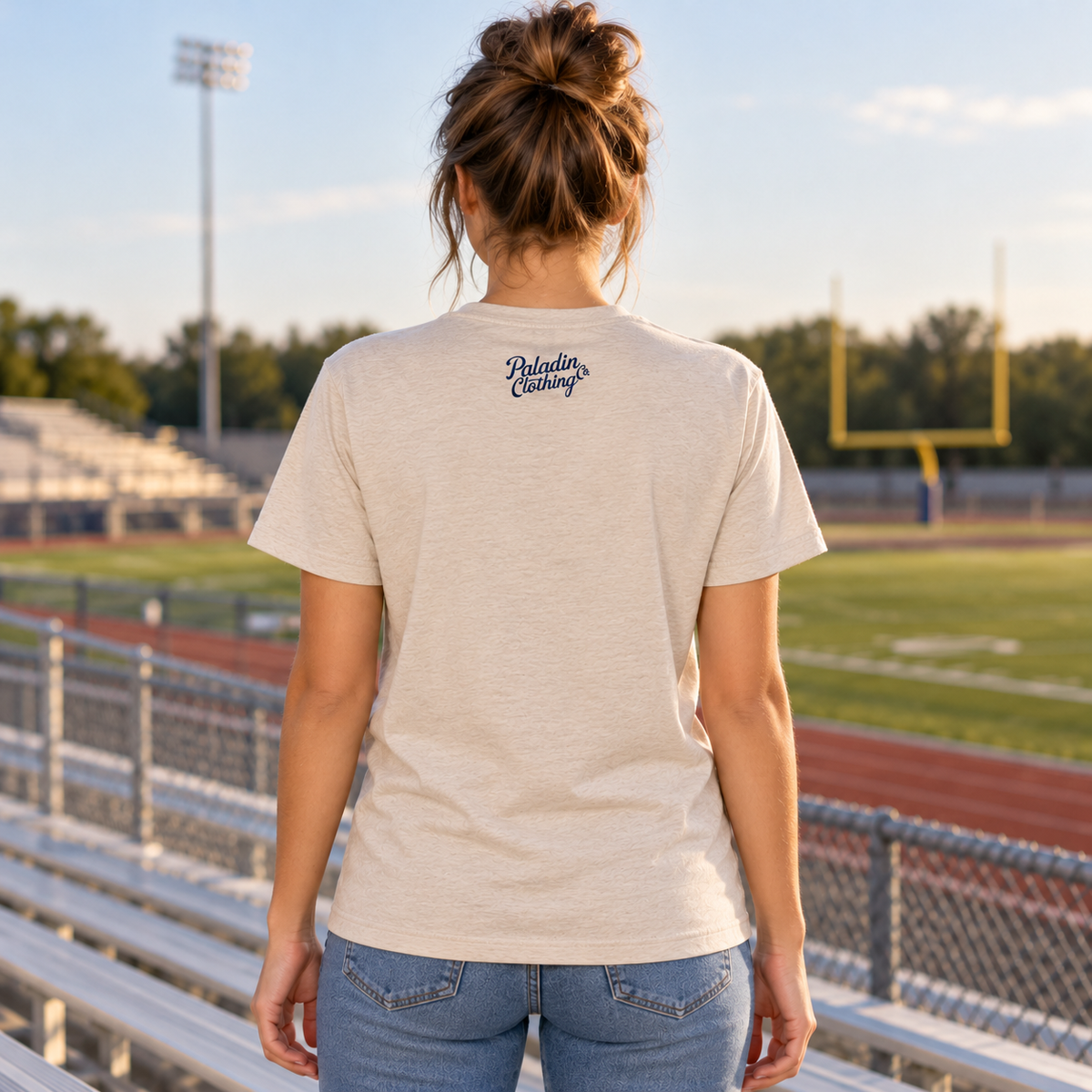 Bring Jesus Campus Tee — CCHS Cream & Navy