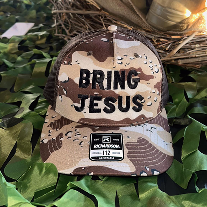 Bring Jesus Cap - Camo