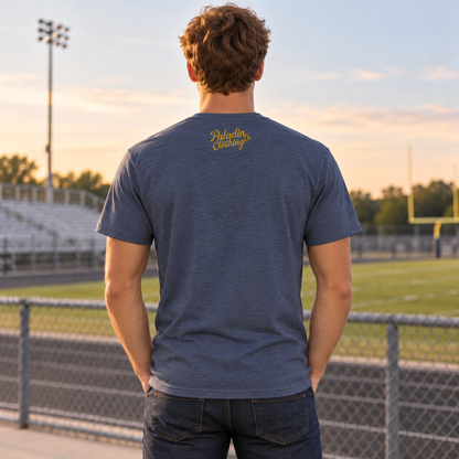 Bring Jesus Campus Tee — CCHS Navy & Gold