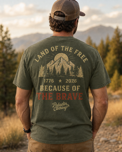 Land of the Free Heavyweight Tee
