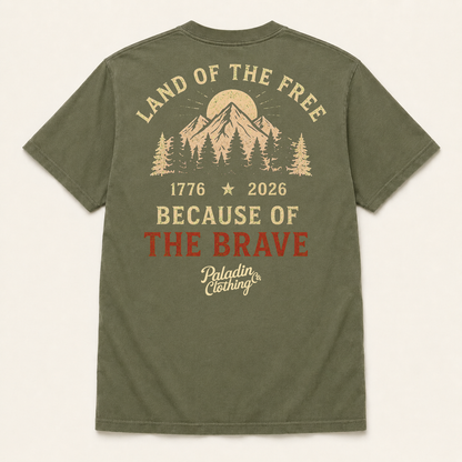 Land of the Free Heavyweight Tee
