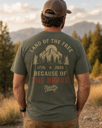 Land of the Free Triblend Tee