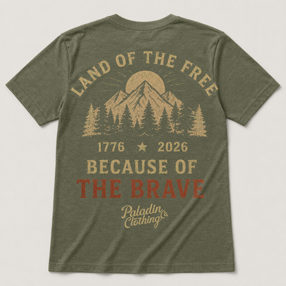 Land of the Free Triblend Tee