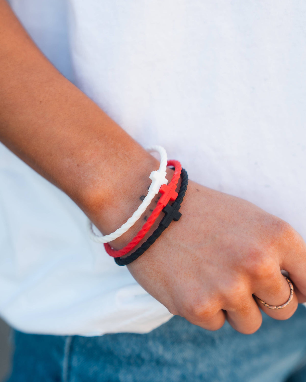Infinity Cross Bracelets - Grace